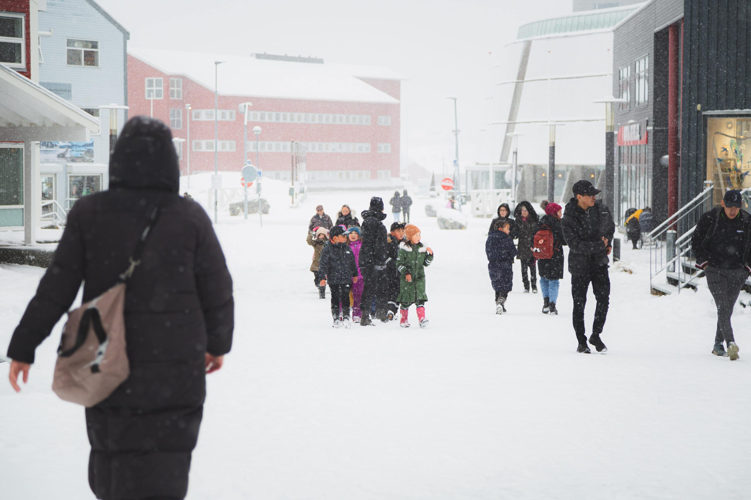 group-of-kids-in-snow-storm-in-nuuk